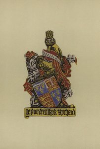 Sir Richard Plantagenet, książę Yorku, 1475-1483 (chromolitho) autorstwa William St John Hope