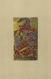 Sir Thomas Beauchamp, hrabia Warwick, 1373-1401 (chromolitho) autorstwa William St John Hope