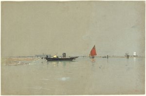Laguna Wenecka autorstwa William Stanley Haseltine
