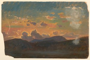 Badanie chmur autorstwa William Stanley Haseltine