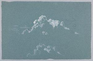 Badanie chmur autorstwa William Stanley Haseltine
