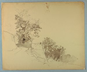Studium krajobrazu autorstwa William Stanley Haseltine