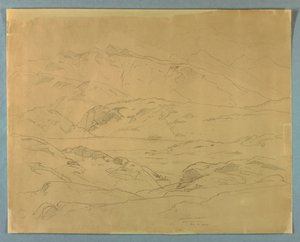 Studium krajobrazu autorstwa William Stanley Haseltine