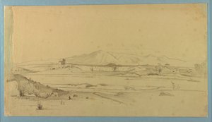 Studium krajobrazu autorstwa William Stanley Haseltine
