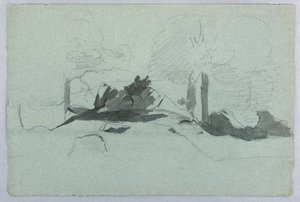 Studium krajobrazu autorstwa William Stanley Haseltine