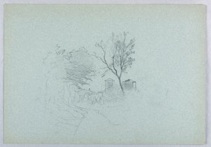 Studium krajobrazu autorstwa William Stanley Haseltine