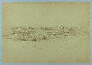 Studium krajobrazu, Ostia, Włochy autorstwa William Stanley Haseltine