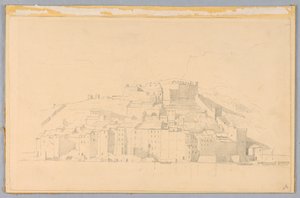 Studium krajobrazu, Spezia, Włochy autorstwa William Stanley Haseltine