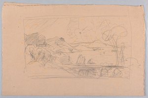 Studium pejzażu morskiego autorstwa William Stanley Haseltine