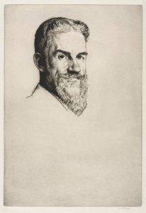 George Bernard Shaw, 1907. autorstwa William Strang