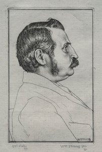 Henry Austin Dobson, nr 2, 1894. autorstwa William Strang