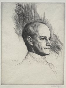 John Galsworthy autorstwa William Strang