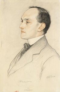 Portret Karola Franciszka Bella, 1913 autorstwa William Strang