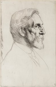 Portret Philipa Normana autorstwa William Strang