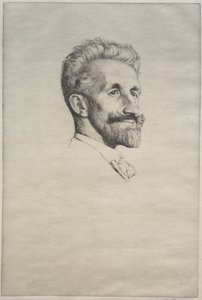 Robert Bontine Cunningham Graham autorstwa William Strang
