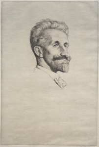 Robert Bontine Cunningham Graham, 1898. autorstwa William Strang