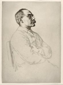 Rudyard Kipling (1865 - 1936), wyd. 1898 autorstwa William Strang