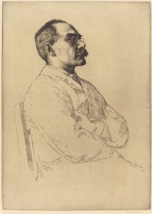 Rudyard Kipling autorstwa William Strang