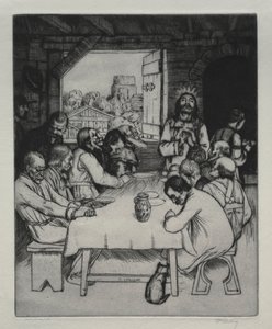 Ostatnia Wieczerza autorstwa William Strang