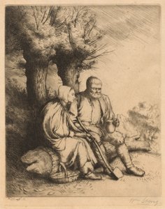 Leśnik autorstwa William Strang