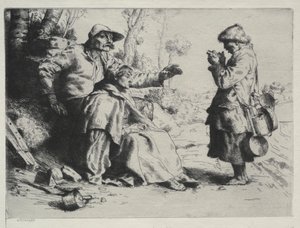 Myśliciele autorstwa William Strang