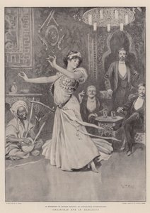 Wigilia w Damaszku (lito) autorstwa William T. Maud