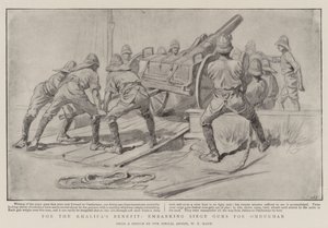Dla dobra Khalifa, wyrzutnie broni oblężniczej do Omdurmanu autorstwa William T. Maud