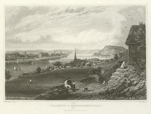 Coblentz i Ehrenbreitstein autorstwa William Tombleson
