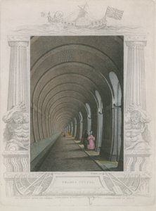 Tunel Tamizy autorstwa William Tombleson