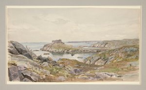 Fort Kluska, Zatoka Narragansett autorstwa William Trost Richards