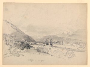 Krajobraz, Budziszyn, Niemcy autorstwa William Trost Richards