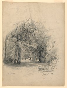 Krajobraz, Darmstadt, Niemcy autorstwa William Trost Richards