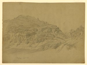 Krajobraz, Meiringen, Szwajcaria autorstwa William Trost Richards