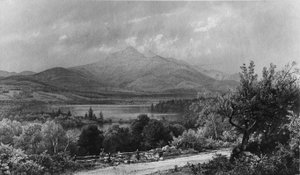 Góra Chocorua i jezioro autorstwa William Trost Richards