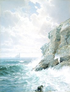 Klif Czyśćca autorstwa William Trost Richards