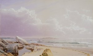 Wybrzeże morskie autorstwa William Trost Richards