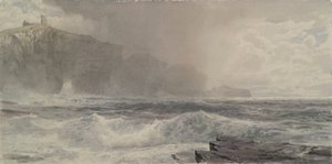 Morze i klify autorstwa William Trost Richards