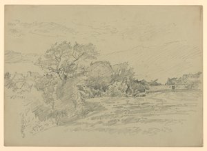 Studium krajobrazu autorstwa William Trost Richards