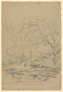 Studium krajobrazu, Lawton Valley, RI autorstwa William Trost Richards