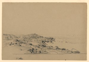 Studium wybrzeża, Rhode Island autorstwa William Trost Richards