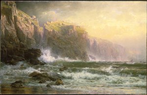 The League Long Breakers Thundering on the Reef autorstwa William Trost Richards