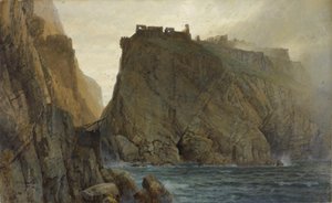 Tintagel na wybrzeżu Kornwalii autorstwa William Trost Richards