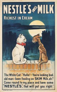 Szwajcarskie Mleko Nestlé autorstwa William True
