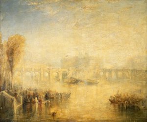 Widok na Pont Neuf w Paryżu autorstwa Joseph Mallord William Turner