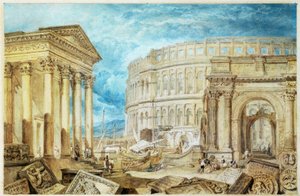 Zabytki Pola autorstwa Joseph Mallord William Turner