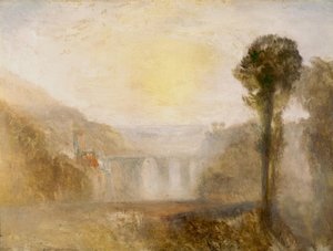 Most i wieża autorstwa Joseph Mallord William Turner
