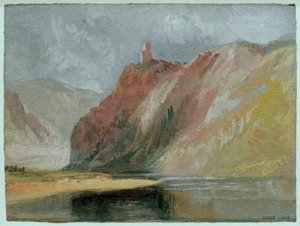 Die Klosterruine Wolf autorstwa Joseph Mallord William Turner