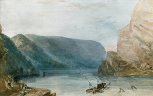Die Lorelei autorstwa Joseph Mallord William Turner