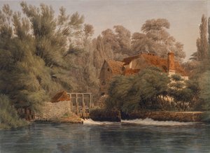 Młyn Iffleya, ok. 1840 r. autorstwa Joseph Mallord William Turner