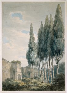 W Ogrodach Ludovisi, Rzym autorstwa Joseph Mallord William Turner